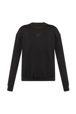 Emporio Armani EA7 Hoodies & Sweatvesten Sweatshirt With Logo Black -Goedkope Emporio Armani EA7 winkel a6661f413b45850d36dcbe094eacfecf