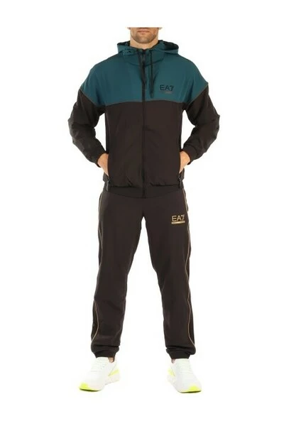 Emporio Armani EA7 Trainingspakken Training Sets Black 3 Emporio Armani EA7 Trainingspakken Training Sets Black