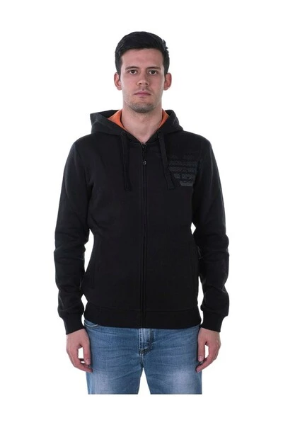 Emporio Armani EA7 Hoodies & Sweatvesten Hoodie Black 7 Emporio Armani EA7 Hoodies & Sweatvesten Hoodie Black - Afbeelding 5