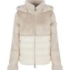 Emporio Armani EA7 Gewatteerde Jassen Jacket Beige -Goedkope Emporio Armani EA7 winkel a866fe2a7a793d076030e572a29278df