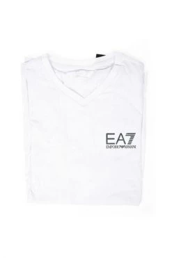 Emporio Armani EA7 Shirts T-shirt White -Goedkope Emporio Armani EA7 winkel a907730945c3666677c281890bc4a534