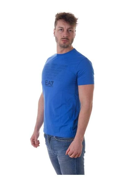 Emporio Armani EA7 Shirts T-shirt Blue 5 Emporio Armani EA7 Shirts T-shirt Blue - Afbeelding 3