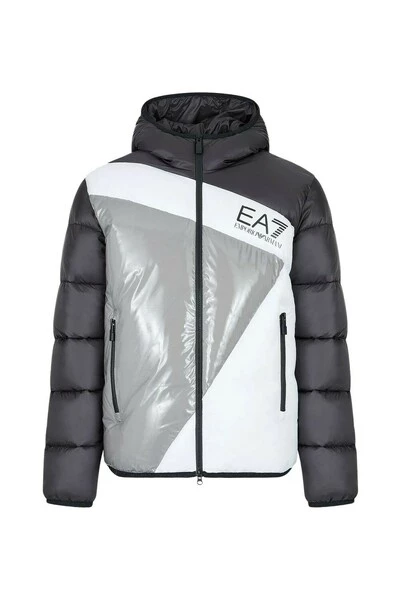 Emporio Armani EA7 Gewatteerde Jassen Down Jackets Black 4 Emporio Armani EA7 Gewatteerde Jassen Down Jackets Black - Afbeelding 2