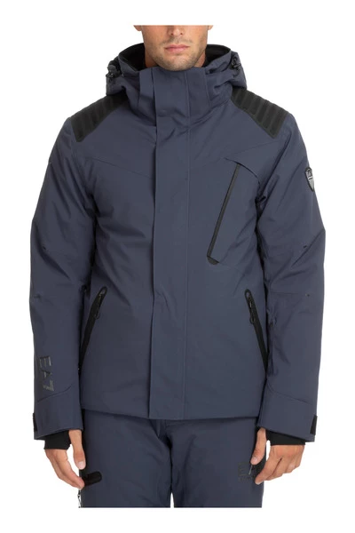 Emporio Armani EA7 Winterjassen Men's Ski Jacket Winter Stratum 7 Gray 7 Emporio Armani EA7 Winterjassen Men's Ski Jacket Winter Stratum 7 Gray - Afbeelding 5