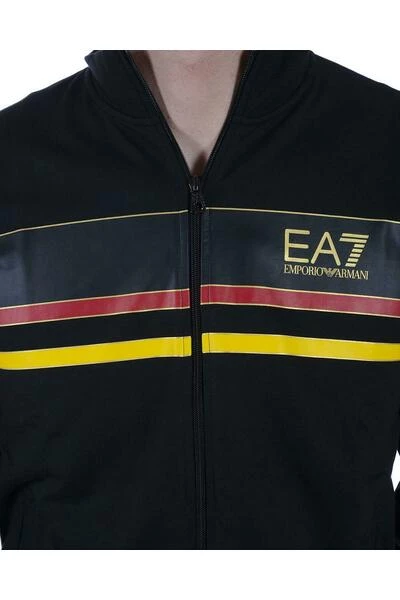 Emporio Armani EA7 Hoodies & Sweatvesten Sweatshirt Black 6 Emporio Armani EA7 Hoodies & Sweatvesten Sweatshirt Black - Afbeelding 4
