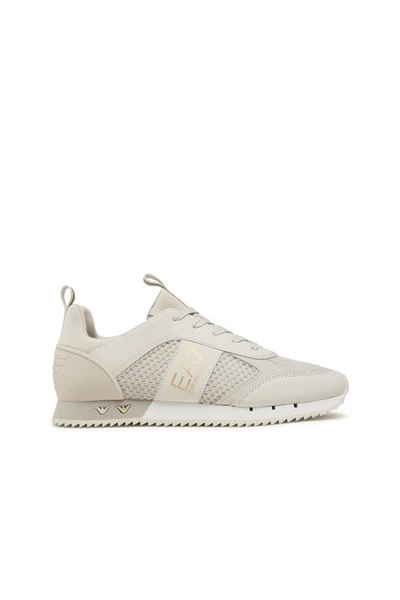 Emporio Armani EA7 Sneakers Beige 4 Emporio Armani EA7 Sneakers Beige - Afbeelding 2