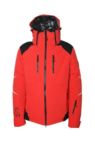 Emporio Armani EA7 Ski Jassen Jackets Red 3 Emporio Armani EA7 Ski Jassen Jackets Red
