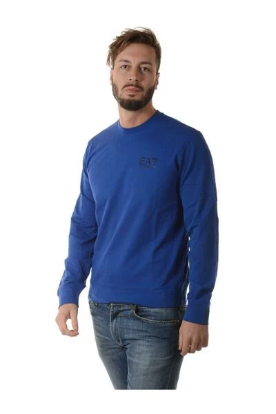 Emporio Armani EA7 Longsleeves T-shirt Blue 5 Emporio Armani EA7 Longsleeves T-shirt Blue - Afbeelding 3
