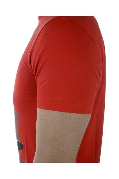 Emporio Armani EA7 Shirts T-Shirt Red 5 Emporio Armani EA7 Shirts T-Shirt Red - Afbeelding 3