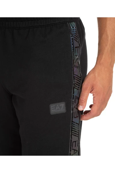 Emporio Armani EA7 Sweatpants Sport Tracksuit Trousers Black 6 Emporio Armani EA7 Sweatpants Sport Tracksuit Trousers Black - Afbeelding 4