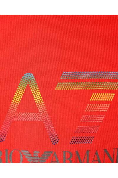 Emporio Armani EA7 Shirts T-shirt Red 7 Emporio Armani EA7 Shirts T-shirt Red - Afbeelding 5