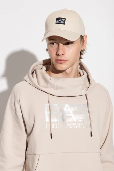Emporio Armani EA7 Petten Caps Beige 4 Emporio Armani EA7 Petten Caps Beige - Afbeelding 2