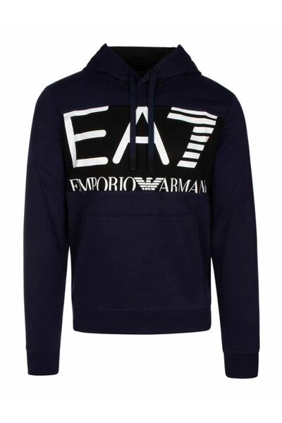 Emporio Armani EA7 Hoodies & Sweatvesten Sweatshirts & Hoodies Blue 3 Emporio Armani EA7 Hoodies & Sweatvesten Sweatshirts & Hoodies Blue