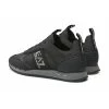 Emporio Armani EA7 Logo-Print Low-Top Sneakers Black