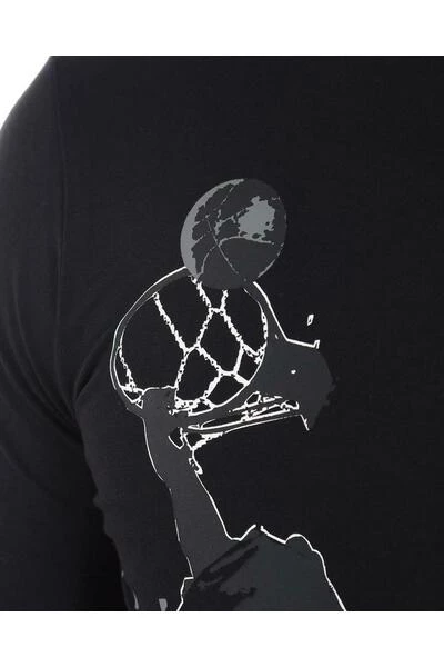 Emporio Armani EA7 Shirts T-shirt Black 5 Emporio Armani EA7 Shirts T-shirt Black - Afbeelding 3