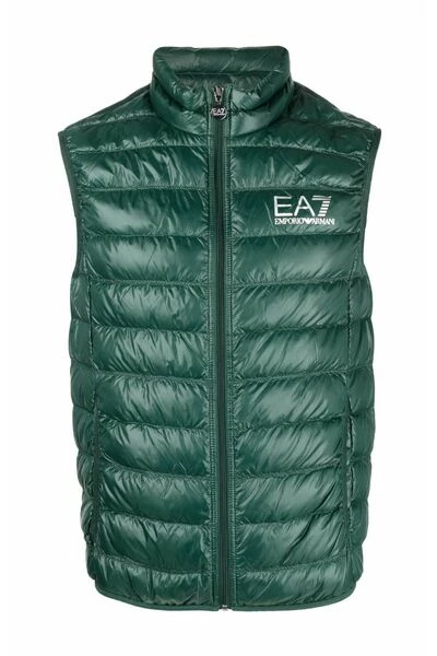 Emporio Armani EA7 Bodywarmers Vests Green 3 Emporio Armani EA7 Bodywarmers Vests Green