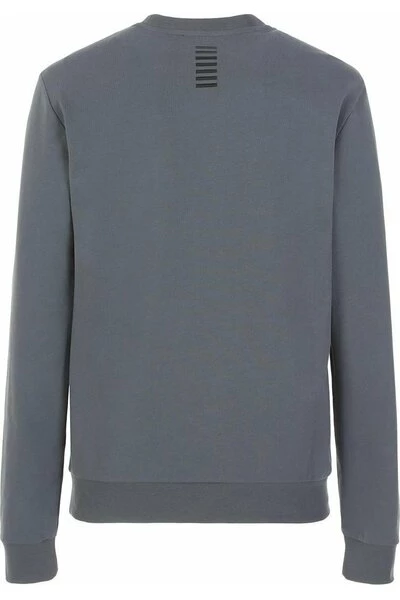 Emporio Armani EA7 Hoodies & Sweatvesten Sweatshirt Gray 4 Emporio Armani EA7 Hoodies & Sweatvesten Sweatshirt Gray - Afbeelding 2