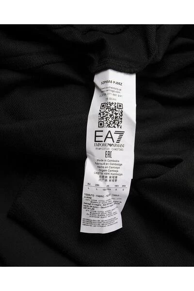 Emporio Armani EA7 Hoodies & Sweatvesten Sweatshirt Black 3 Emporio Armani EA7 Hoodies & Sweatvesten Sweatshirt Black