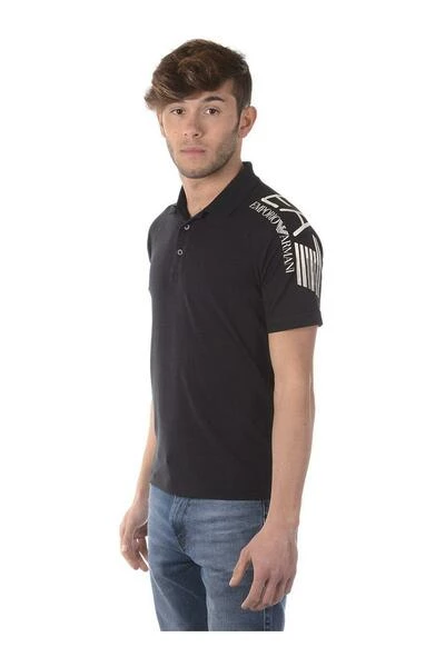 Emporio Armani EA7 Polo's Polo Black 4 Emporio Armani EA7 Polo's Polo Black - Afbeelding 2