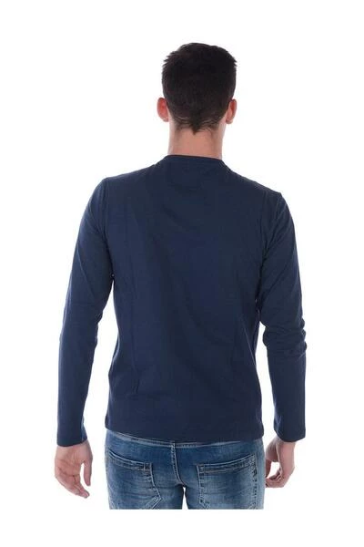 Emporio Armani EA7 Longsleeves T-shirt Blue 4 Emporio Armani EA7 Longsleeves T-shirt Blue - Afbeelding 2