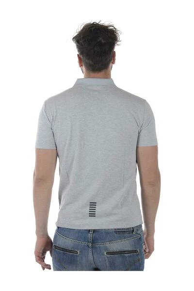 Emporio Armani EA7 Polo's Polo Shirts Gray 3 Emporio Armani EA7 Polo's Polo Shirts Gray