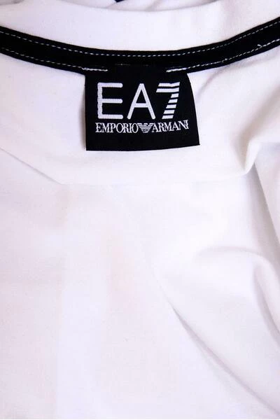 Emporio Armani EA7 Shirts T-Shirt White 3 Emporio Armani EA7 Shirts T-Shirt White