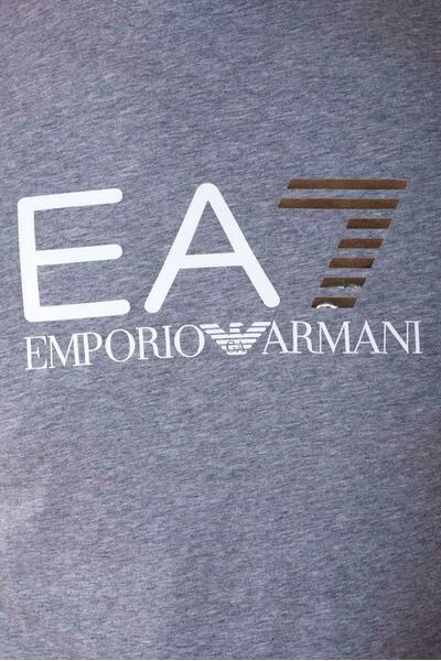 Emporio Armani EA7 Shirts T-Shirt Gray 4 Emporio Armani EA7 Shirts T-Shirt Gray - Afbeelding 2
