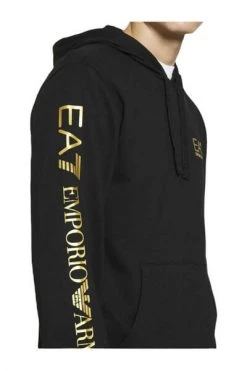 Emporio Armani EA7 Hoodies & Sweatvesten Sweatshirt Black -Goedkope Emporio Armani EA7 winkel bb139b58c6b20d2c5d3961a33f48d0c7
