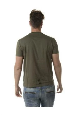 Emporio Armani EA7 Shirts T-shirt Green -Goedkope Emporio Armani EA7 winkel bc9fcc0bd732fb4317ab396236d94c15