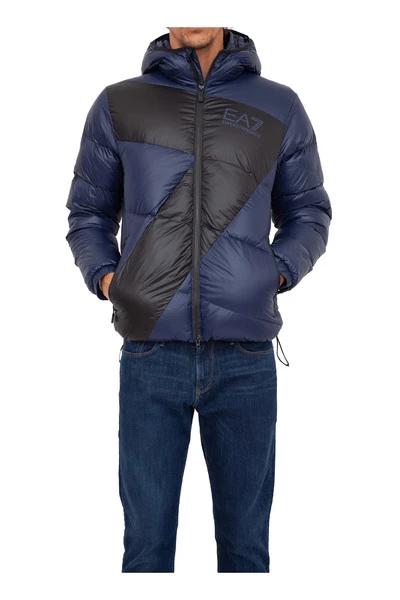 Emporio Armani EA7 Gewatteerde Jassen Down Jackets Blue 4 Emporio Armani EA7 Gewatteerde Jassen Down Jackets Blue - Afbeelding 2