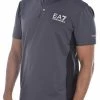 Emporio Armani EA7 Sportshirts Tee Shirt Sport Gamme Ventus Gray