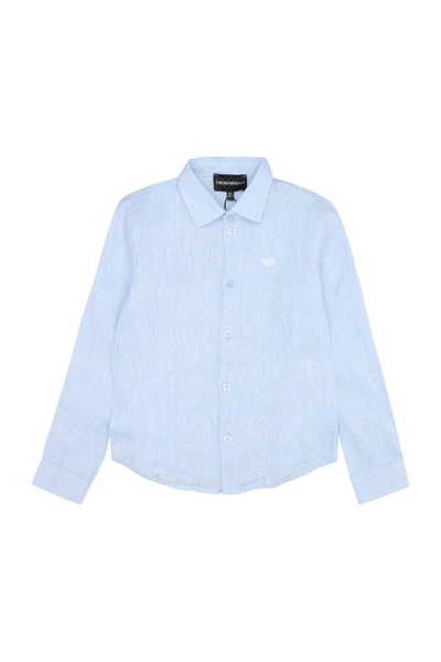 Emporio Armani EA7 Overhemden Shirt Blue 4 Emporio Armani EA7 Overhemden Shirt Blue - Afbeelding 2