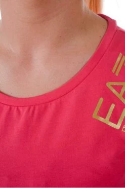Emporio Armani EA7 T-shirts T-Shirt Pink -Goedkope Emporio Armani EA7 winkel bfd9f582ba6dfe9c36433e0641977464