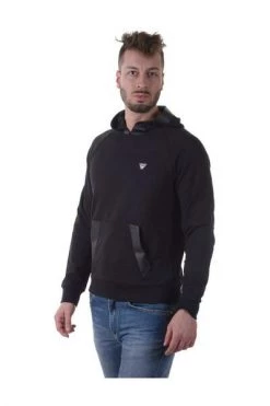 Emporio Armani EA7 Hoodies & Sweatvesten Hoodie Black -Goedkope Emporio Armani EA7 winkel c034a4a53e319f6867fa12dafd626b59