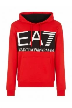 Emporio Armani EA7 Hoodies & Sweatvesten Sweatshirts & Hoodies Red