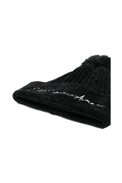Emporio Armani EA7 Hoeden Beanies Black 3 Emporio Armani EA7 Hoeden Beanies Black