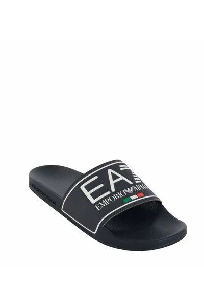 Emporio Armani EA7 Slippers PVC Mules Big Logo Blue 6 Emporio Armani EA7 Slippers PVC Mules Big Logo Blue - Afbeelding 4