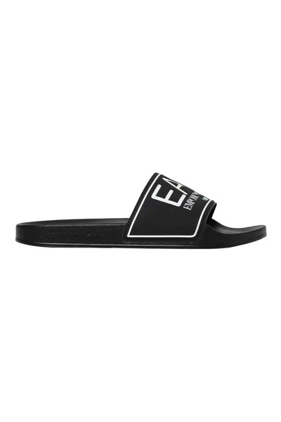 Emporio Armani EA7 Slippers Mules PVC Black 4 Emporio Armani EA7 Slippers Mules PVC Black - Afbeelding 2