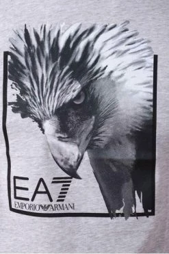 Emporio Armani EA7 Shirts T-Shirt Gray -Goedkope Emporio Armani EA7 winkel c4821b81b228633c1e9f492afacd2c80