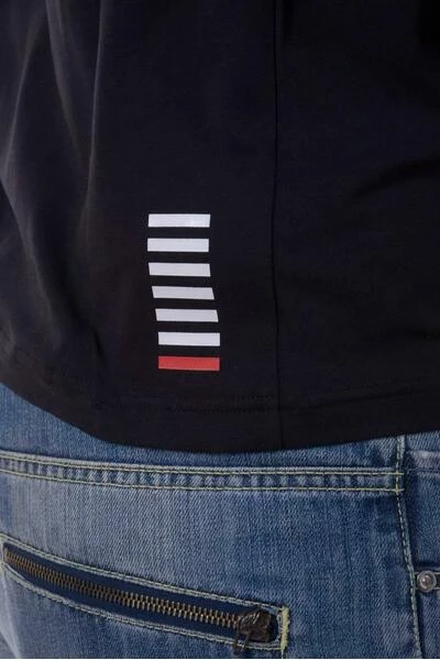 Emporio Armani EA7 Shirts T-Shirt Black 3 Emporio Armani EA7 Shirts T-Shirt Black