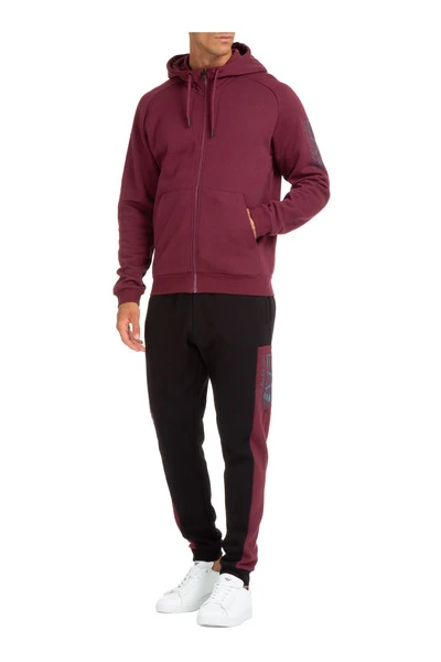 Emporio Armani EA7 Trainingspakken Men's Tracksuit Pants With Sweatshirt Fashion Red 5 Emporio Armani EA7 Trainingspakken Men's Tracksuit Pants With Sweatshirt Fashion Red - Afbeelding 3