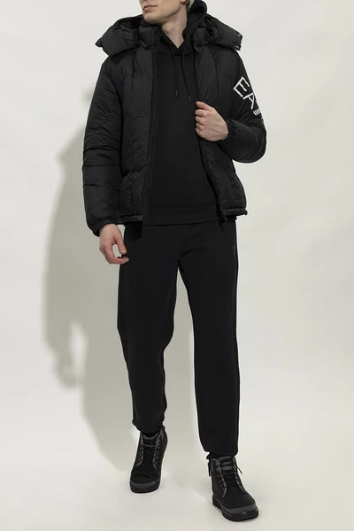 Emporio Armani EA7 Gewatteerde Jassen Down Jackets Black 5 Emporio Armani EA7 Gewatteerde Jassen Down Jackets Black - Afbeelding 3
