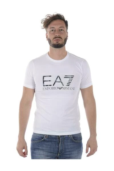 Emporio Armani EA7 Shirts T-shirt White 4 Emporio Armani EA7 Shirts T-shirt White - Afbeelding 2
