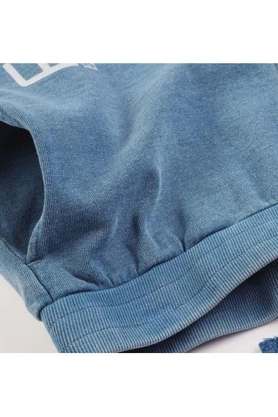 Emporio Armani EA7 Korte Broeken Zweet Shorts Blue 7 Emporio Armani EA7 Korte Broeken Zweet Shorts Blue - Afbeelding 5