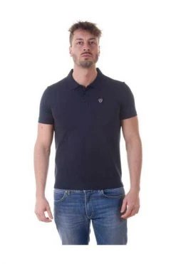 Emporio Armani EA7 Polo's Polo Shirts Blue