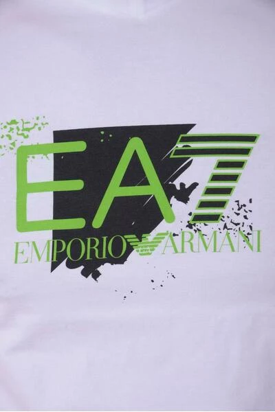 Emporio Armani EA7 Shirts T-Shirt White 6 Emporio Armani EA7 Shirts T-Shirt White - Afbeelding 4