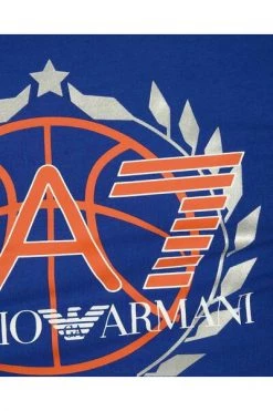 Emporio Armani EA7 Shirts T-shirt Blue -Goedkope Emporio Armani EA7 winkel cad019a1b1a614249ecd6e2ca3fae0ed