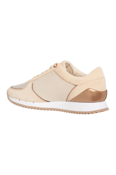 Emporio Armani EA7 Women's Shoes Trainers Sneakers Beige 4 Emporio Armani EA7 Women's Shoes Trainers Sneakers Beige - Afbeelding 3