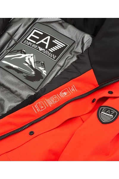 Emporio Armani EA7 Ski Jassen Men's Ski Jacket Winter Stratum 7 Red 6 Emporio Armani EA7 Ski Jassen Men's Ski Jacket Winter Stratum 7 Red - Afbeelding 4