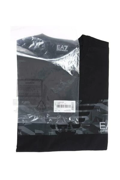 Emporio Armani EA7 Longsleeves T-shirt Black 8 Emporio Armani EA7 Longsleeves T-shirt Black - Afbeelding 6